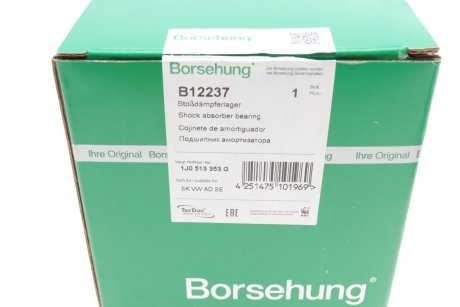 Опора стійки амортизатора Borsehung B12237