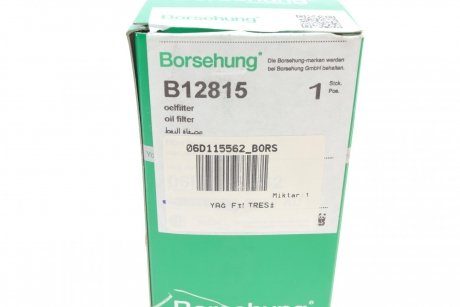 Фільтр оливний Borsehung B12815