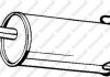 Глушитель задняя часть MERIVA (03-10) (185-363) BOSAL 185363 (фото 2)