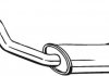 Глушитель, алюм. сталь, передняя часть PEUGEOT PARTNER 03-08 BOSAL 190171 (фото 1)