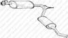 Глушник задня частина PEUGEOT BOXER II 02-06 (283-581) BOSAL 283581 (фото 2)
