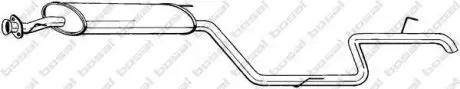 Глушник задня частина MERCEDES VITO 96-00 BOSAL 291-121