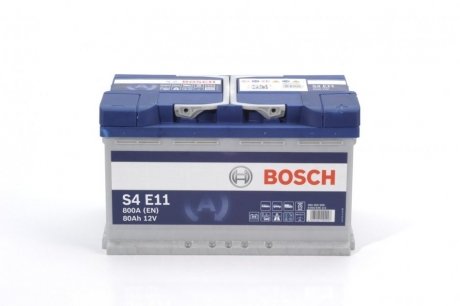 Акумуляторна батарея 80А BOSCH 0 092 S4E 111