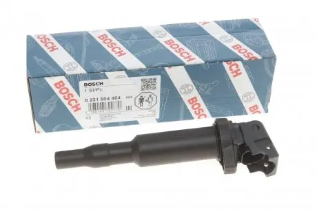 Котушка запалювання BMW X3 (E83)/X5 (E53/E70) 04-13 (N62/M54/N46) BOSCH 0 221 504 464