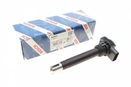 Катушка зажигания Audi A3/A4/A5/A6/Q3/Q5/Skoda Octavia II/SuperB II/VW Golf/Jetta/Passat/T5/T6 04- BOSCH 0 221 604 115