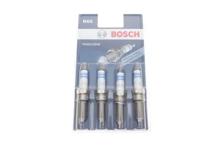 Свеча зажигания Citroen C1/C3/C4/Peugeot 108/2008/301/308/Toyota Aygo 1.0/1.2 12- (к-кт 4 шт) BOSCH 0 242 129 806