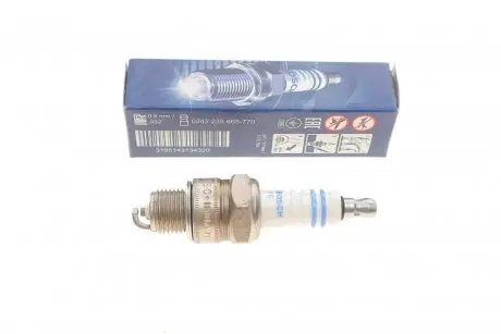Свеча зажигания WR7ВC+ NICKEL (OPEL,VOLGA) BOSCH 0242235665