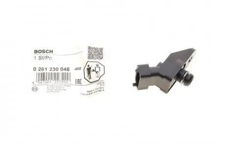 Датчик давления топлива BMW 3 (E46)/5 (E39/E60)/7 (E38)/X5 (E53) 98-10 M57 BOSCH 0 261 230 046