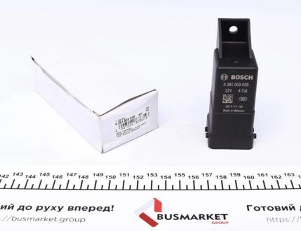 Реле свічок розжарювання Fiat Ducato 2.3/3.0D Multijet/Iveco Daily 2.8 04- BOSCH 0 281 003 039