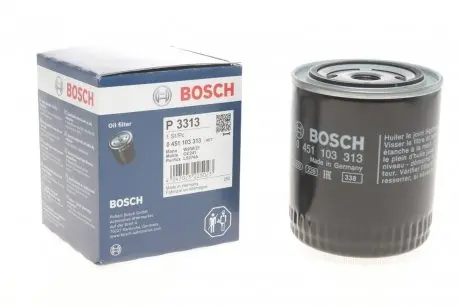 Фільтр масляний VW Passat/Audi A4/A6/A8 2.4-3.0 91-05 (h=114mm) BOSCH 0 451 103 313