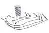 Провід запалювання Ford USA Probe II 93-98/Mazda 626/MX-6/Xedos 6/9 2.5 V6/24V 92-97 (к-кт) BOSCH 0 986 356 966 (фото 1)
