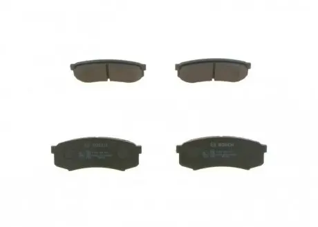 Колодки гальмівні (задні) Mitsubishi Pajero IV 06-/Toyota Land Cruiser 84- BOSCH 0 986 424 313