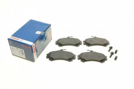 Колодки гальмівні (передні) Mitsubishi Colt 04-12/Carisma/Space Star/Volvo S40/V40 95-06/Smart 04- BOSCH 0 986 424 371
