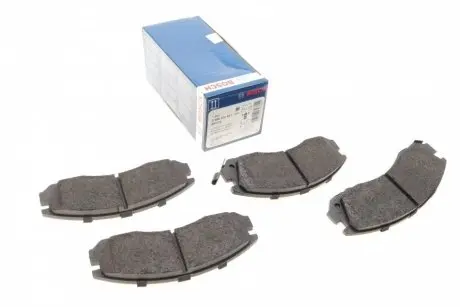 Колодки гальмівні (передні) Citroen C-Crosser 07-/Mitsubishi Outlander/Pajero 98-/Lancer/L400 94-03 BOSCH 0 986 424 523
