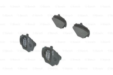 Комплект гальмівних колодок BOSCH 0986424563