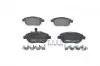 ТОРМОЗНЫЕ КОЛОДКИ, ДИСКОВЫЕ BOSCH 0 986 424 596 (фото 1)
