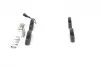ТОРМОЗНЫЕ КОЛОДКИ, ДИСКОВЫЕ BOSCH 0 986 424 596 (фото 4)