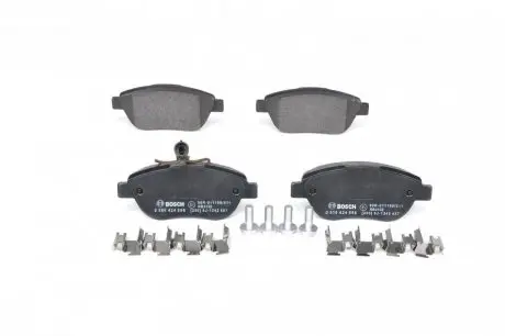ТОРМОЗНЫЕ КОЛОДКИ, ДИСКОВЫЕ BOSCH 0 986 424 596