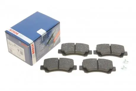 Колодки тормозные (передние) Chery A1/Cowin/QQ6 06-15/Suzuki Wagon R+ 98-00 BOSCH 0 986 424 626