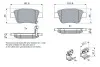 Колодки гальмівні (задні) Toyota Avensis/Corolla 1.6-2.4i 03-09 BOSCH 0 986 424 798 (фото 5)
