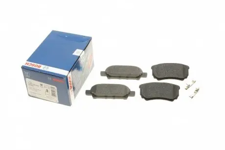 Колодки тормозные (задние) Mitsubishi Outlander/Lancer 1.3-2.4 01- (Akebono) BOSCH 0 986 424 814