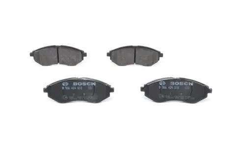 Колодки тормозные (передние) Chevrolet Aveo/Daewoo Kalos 1.2-1.6 02- BOSCH 0 986 424 818