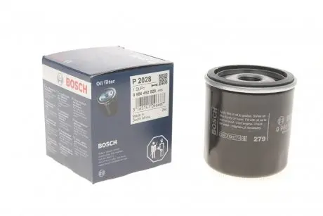 Фильтр масляный Toyota Corolla 1.3-1.8 89- BOSCH 0 986 452 028