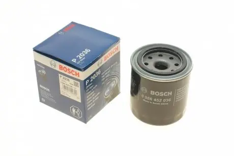 Фільтр масляний Honda Accord 1.6-2.0i 83-98 BOSCH 0 986 452 036