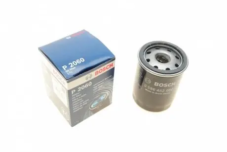 Фільтр масляний Nissan Micra 1.0-1.4i 92-10/ Primera 2.0i 90-96 BOSCH 0 986 452 060