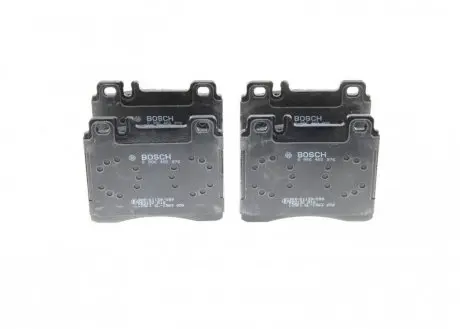 Колодки тормозные (передние) MB S-class (W140/C140) 91-99 BOSCH 0 986 460 976