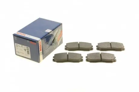 Комплект гальмівних колодок (передніх) Daihatsu Terios/Mitsubishi Colt/Lancer 1.3-1.6/1.8-2.0D 89- BOSCH 0 986 460 980
