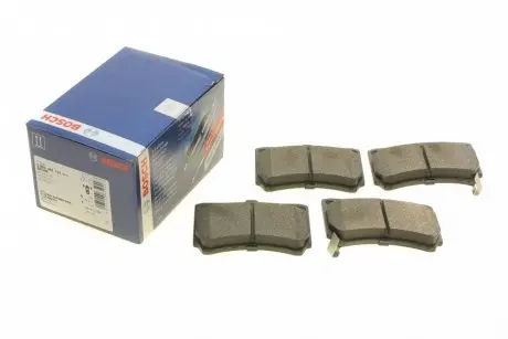 Колодки тормозные (передние) Kia Rio 00-05/Mazda 323 89-98/121 II 90-96 BOSCH 0 986 461 141