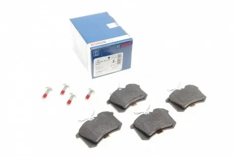 Тормозные колодки (задние) Citroen Berlingo/Peugeot Partner 1.6/2.0HDI 02-/VW Caddy 03- (с болтами) BOSCH 0 986 461 769