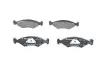 Колодки тормозные (передние) Ford Escort/Fiesta/Sierra 80-02 BOSCH 0 986 466 402 (фото 1)