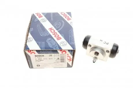 Цилиндр тормозной (задний) Ford Fiesta 95-03 (d=19,05mm) BOSCH 0 986 475 905