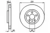 Диск тормозной (передний) Citroen Jumpy/Fiat Scudo/Peugeot 806/Expert 95-06 (281x26) (вентилированный) BOSCH 0 986 478 812 (фото 2)