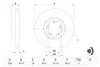 Диск тормозной (передний) Ford Transit 06-14 (300x28) BOSCH 0 986 479 307 (фото 5)