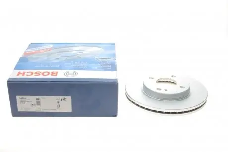 Диск тормозной (передний) Ford Fiesta 08-(258x23) (с покрытием) (вентилированный) BOSCH 0 986 479 566