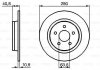 Диск тормозной (задний) Ford C-max/Focus II/Volvo C30/C70/S40/V50 04-12/V40 12-(280x11) BOSCH 0 986 479 B81 (фото 6)