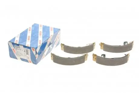 Колодки тормозные (задние) Audi 80/A2/VW Golf I-II/Jetta I-II/Passat/Polo 74-05 (барабани) (180x31) BOSCH 0 986 487 002