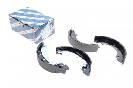 Колодки гальмівні (задні) Renault Kangoo 97- (барабанні) (203.2x39) BOSCH 0 986 487 570