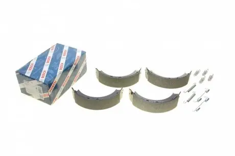 Колодки ручного тормоза MB Sprinter 408-416 96-06 (170x40) (с пружинками) BOSCH 0 986 487 611