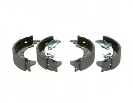 Колодки тормозные (задние) Opel Corsa 06-/Fiat Punto 99- (барабанные) (203.2x38) BOSCH 0 986 487 702