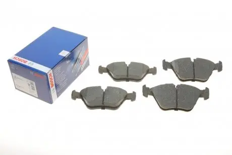 Колодки гальмівні (передні) BMW 3 (E36/E46) 92-06/5 (E34) 87-96/7 (E32) 87-94/Z3 (E36) 97-03 BOSCH 0 986 490 640