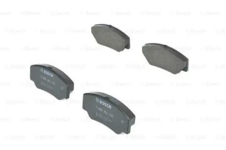 Комплект гальмівних колодок BOSCH 0986491410