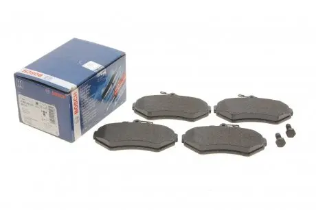 Колодки гальмівні (передні) Seat Cordoba/Ibiza/VW Caddy/Golf/Polo 91-04/Passat B3/B4 88-97 BOSCH 0 986 494 010