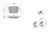 Колодки гальмівні (задні) Fiat Bravo II 07-14/Stilo 01-08/Linea 07-/Multipla 99-10/Lancia Delta 08- BOSCH 0 986 494 030 (фото 5)
