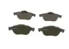 Колодки гальмівні (передні) Renault Laguna II 01-07 BOSCH 0 986 494 033 (фото 2)