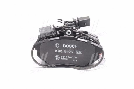 Колодки тормозные дисковые BOSCH 0 986 494 042 (фото 1)