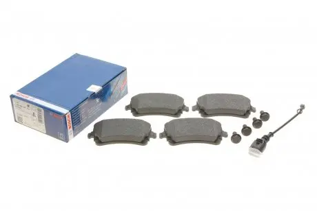 Колодки гальмівні (задні) VW T5/T6 03- (+датчик) BOSCH 0 986 494 108